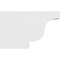 Ekena Millwork Standard Newport Architectural Grade PVC Rafter Tail, 5"W X 10"H X 16"L RFTP05X10X16NEW - alternate 2